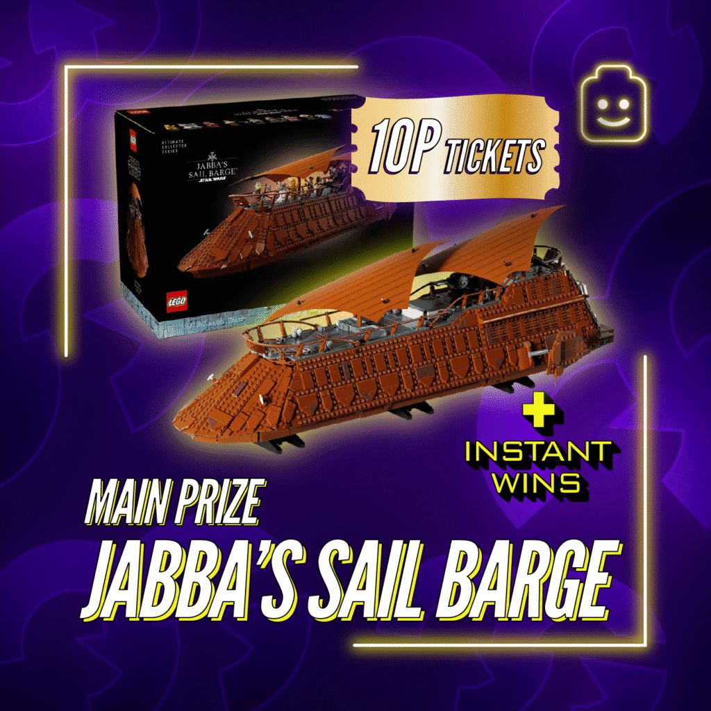 10p LEGO Jabba's Sail Barge + Instant Wins #1