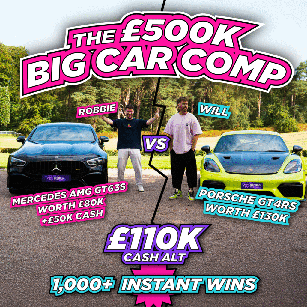 £500k Big Car Comp + Instant Wins #1