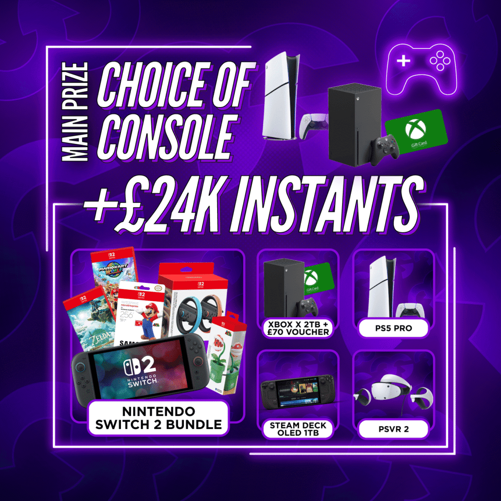 £25k MEGA Console Bundle + Instant Wins #3