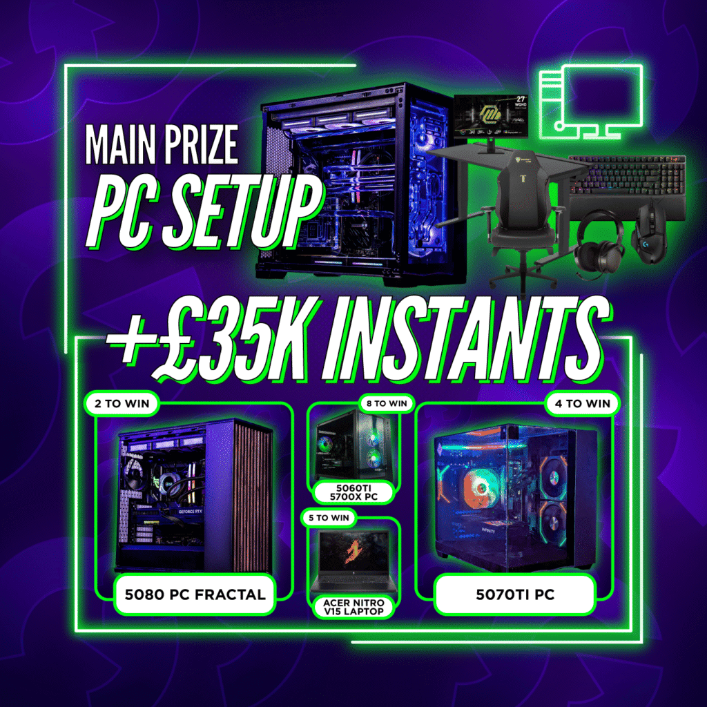 £50K MEGA PC Comp + Instant Wins #3