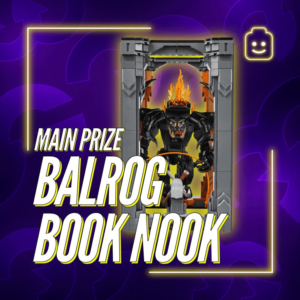 LOTR Balrog Book Nook #1
