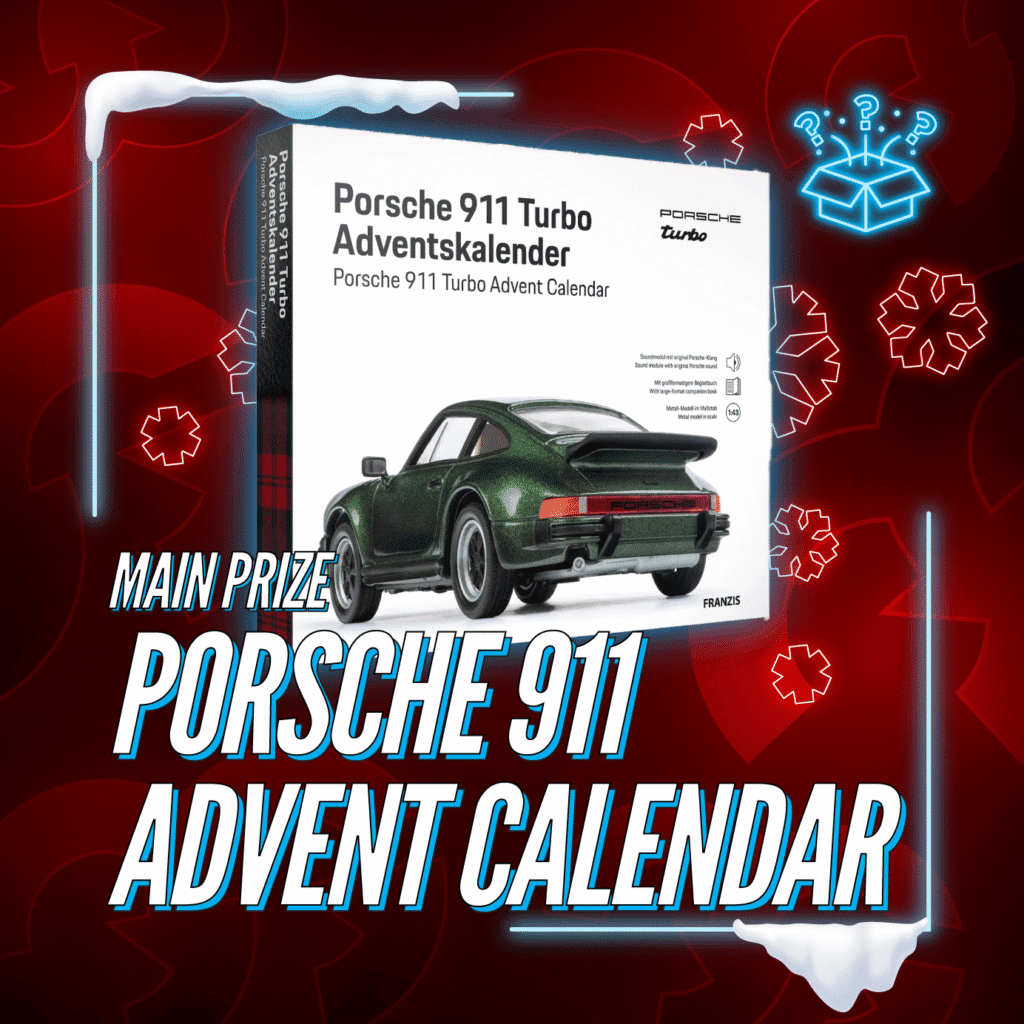 Porsche 911 Turbo Model Advent Calendar #1