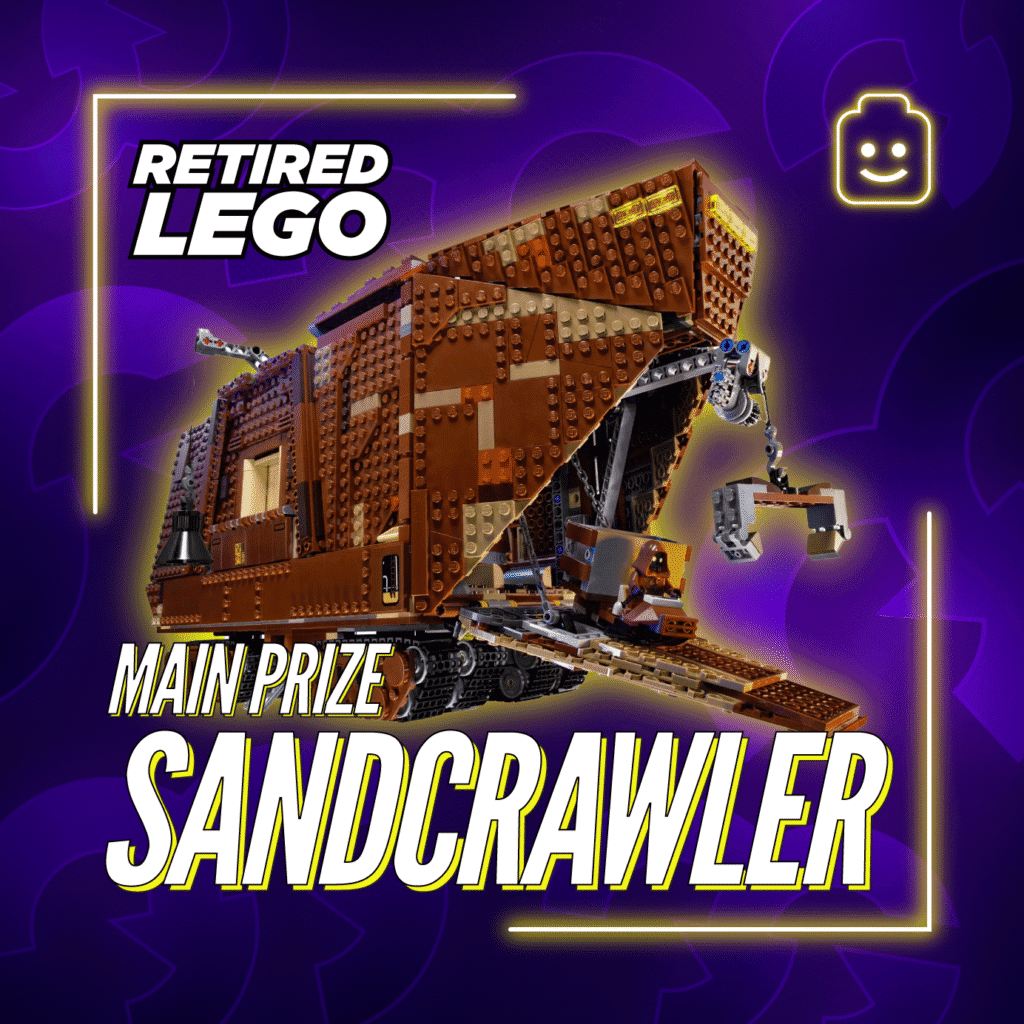 *LOW ODDS* Retired LEGO Star Wars Sandcrawler #1