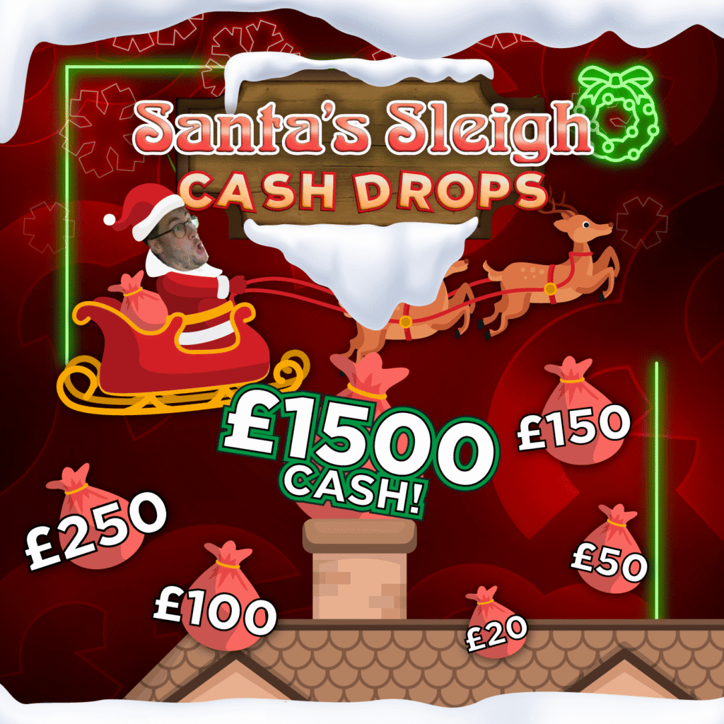 Santa's Sleigh Cash Drops #1
