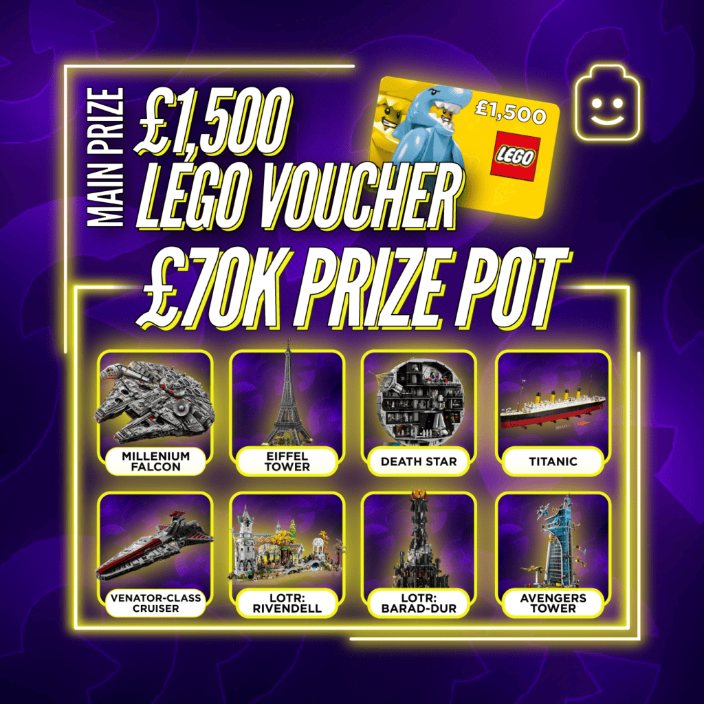 £70K MEGA LEGO Comp + Instant Wins #1