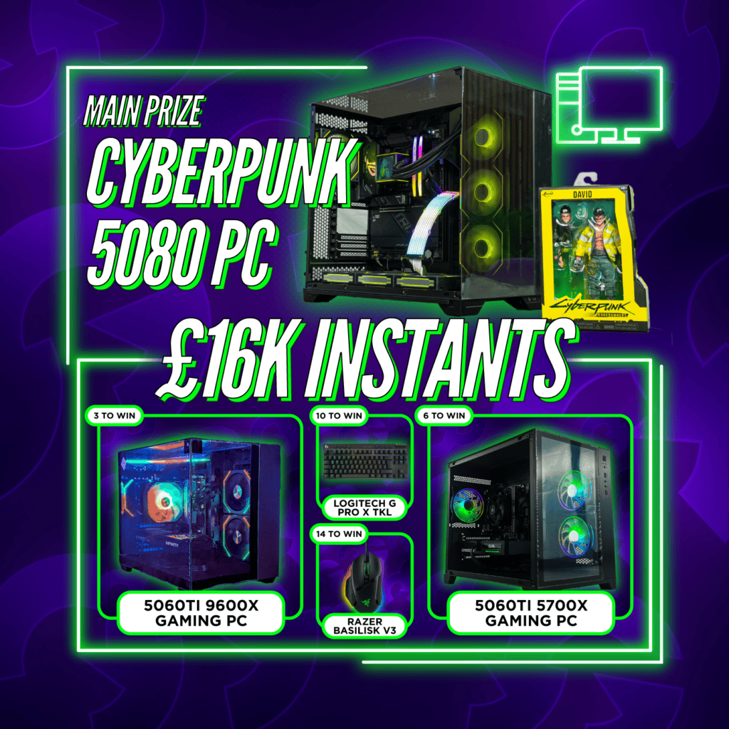 5080 Cyberpunk PC + Instant wins #3