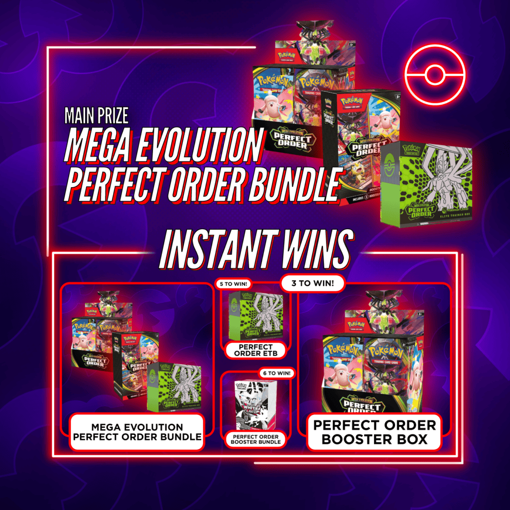 Mega Evolution Perfect Order Bundle + Instant Wins #1