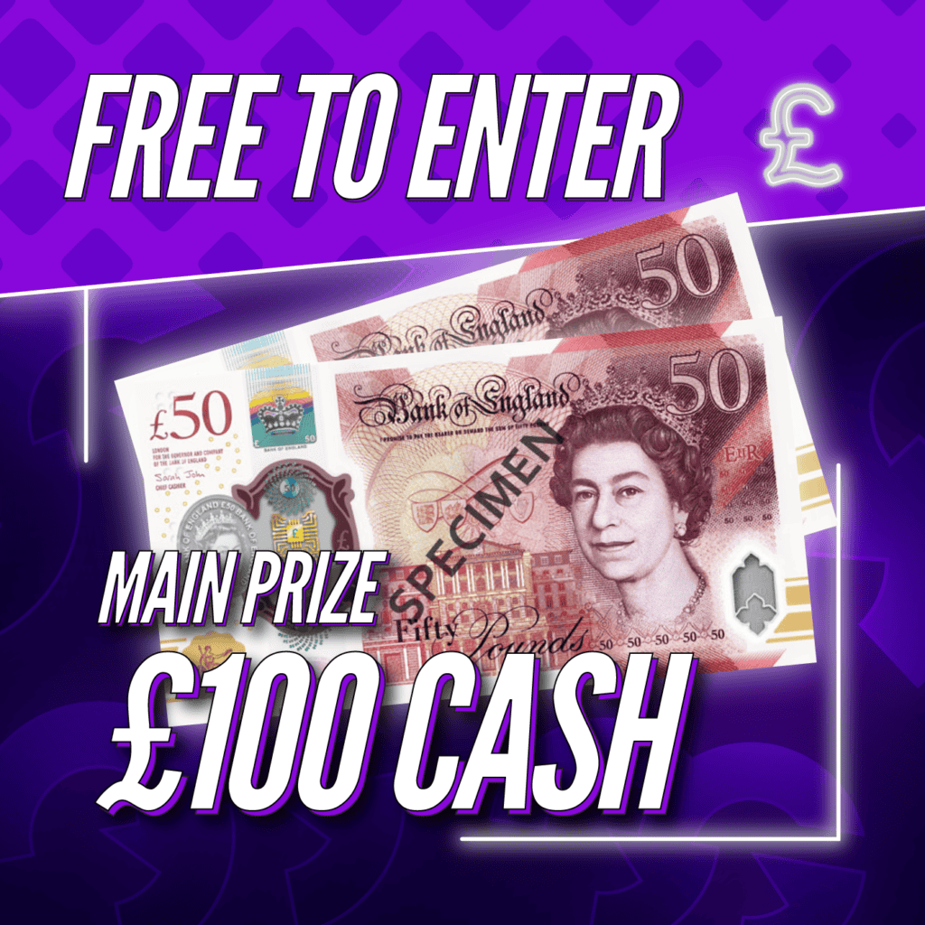 *DAILY FREE COMP* £100 Cash