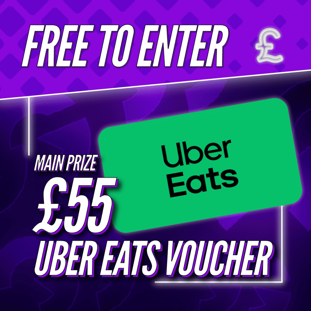 *DAILY FREE COMP* £55 Uber Eats Voucher