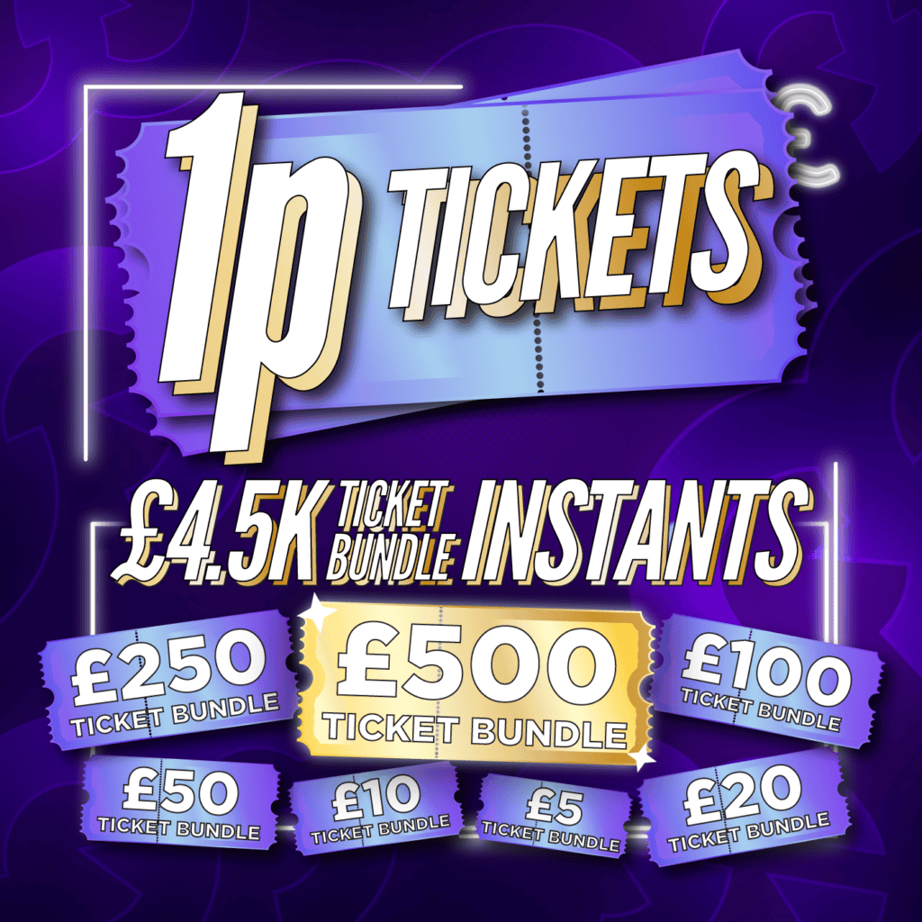 1p Ticket Bundle Comp + Instant Wins #1