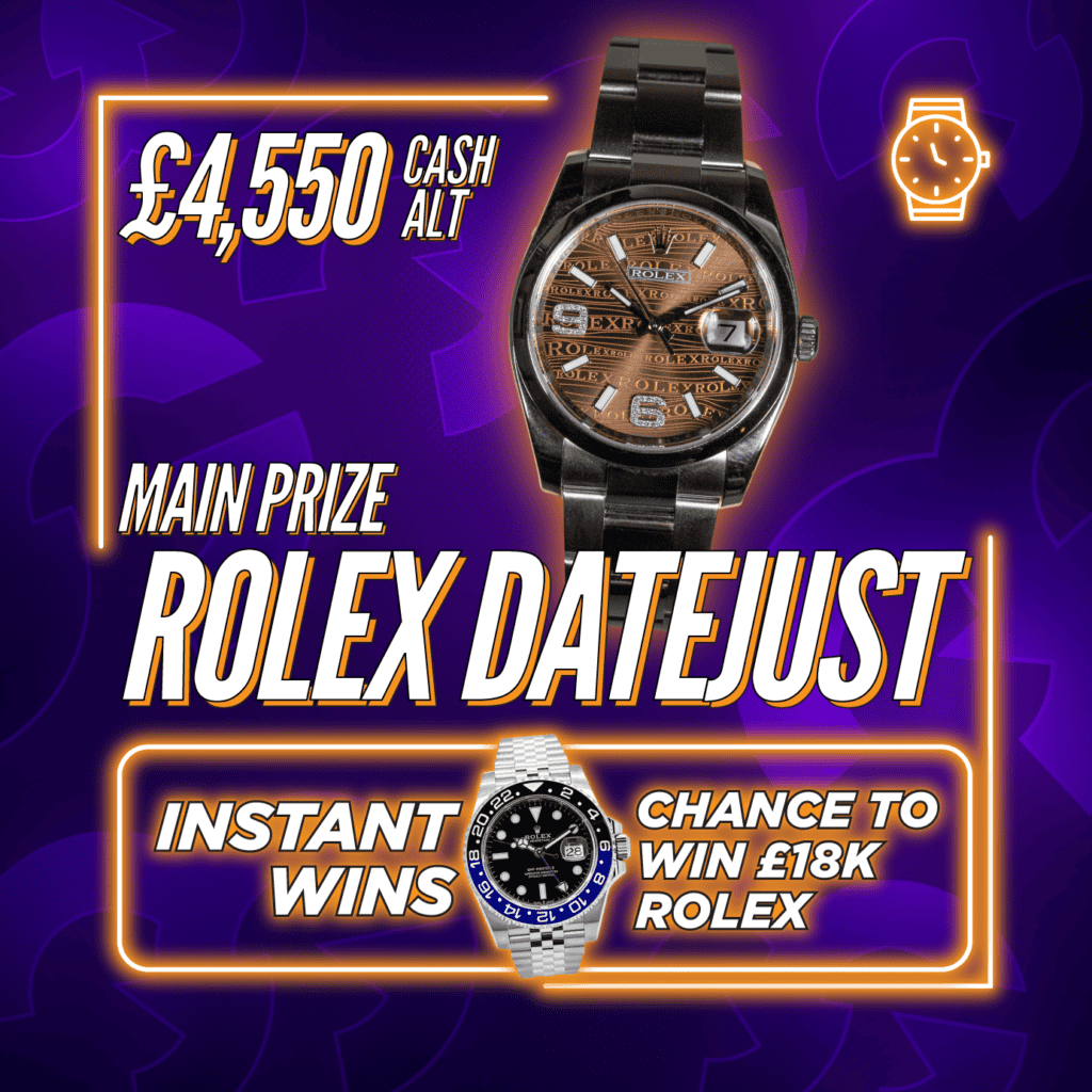 Rolex Datejust + Pick Your Watch Ticket Instant Wins #2