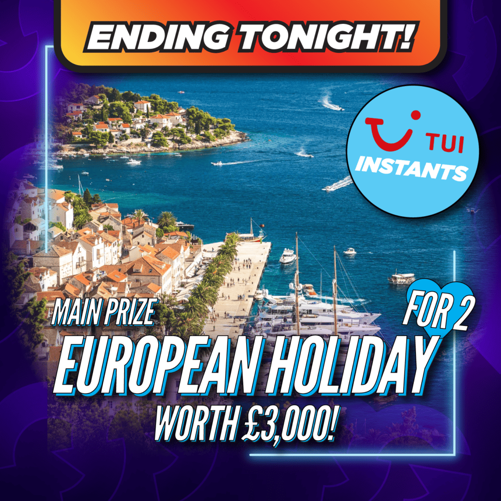 £3000 European Holiday