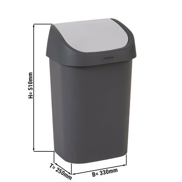Odpadkový kôš s otočným vekom - 25 litrov - Image 3