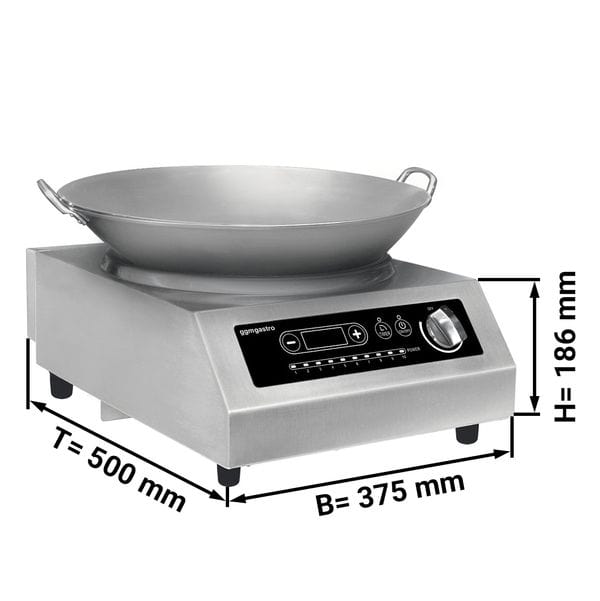 Indukčný varič Wok IDS3 3500W (vrátane panvice) - Image 5
