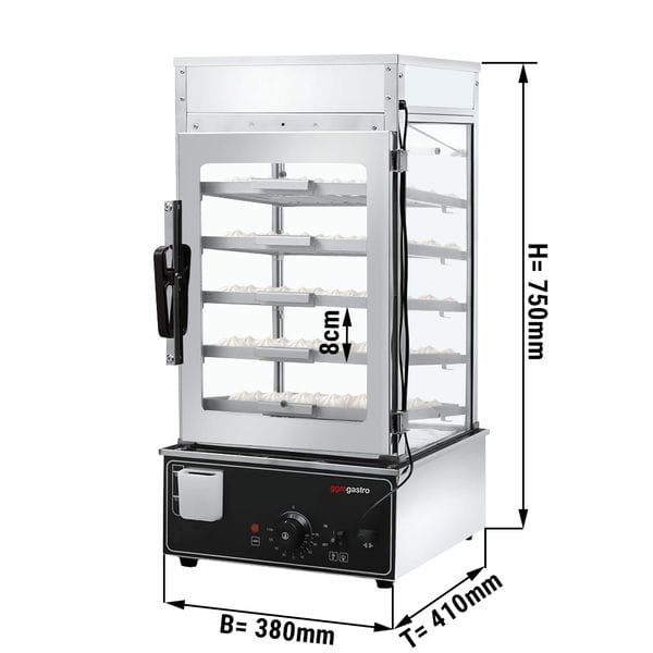 Udržiavacia nerezová parná vitrína 900W - Image 2