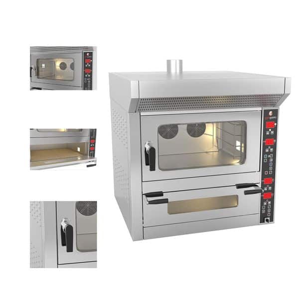Kombinovaná rúra (teplovzdušná + pizza pec) - Image 6