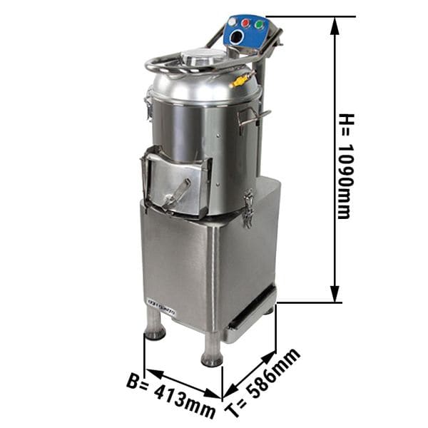 Škrabka na zemiaky KSH300 165kg/h 750W - Image 3
