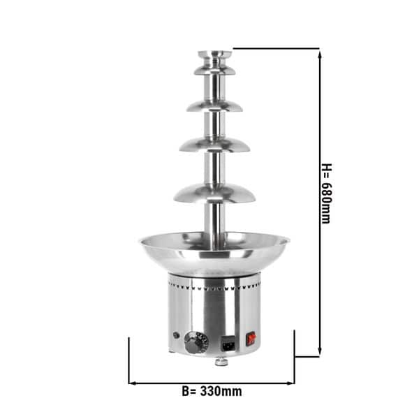 Čokoládová fontána 68cm (päť poschodí) - Image 4