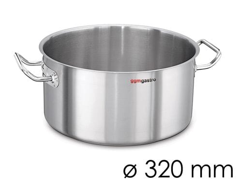 Hrniec na dusenie - Ø 320 mm - výška: 150 mm