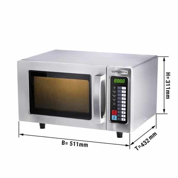 Digitálna mikrovlnná rúra - 25 litrov - 1000W - Image 5