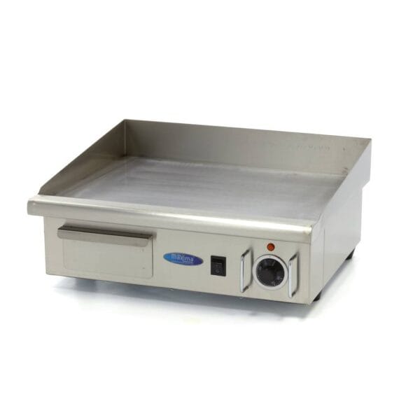 Elektrická grilovacia doska – 55cm – 3kW – hladká | MAXIMA 09300065