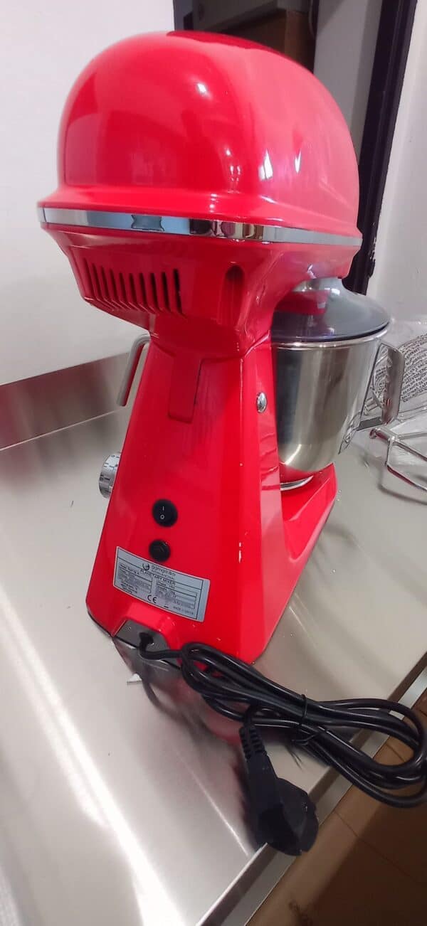 Použité-Kuchynský robot – mixér 7 litrov – červený - Image 9