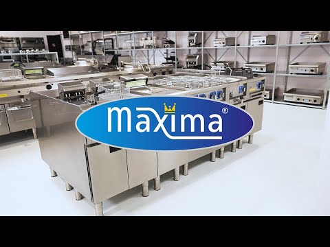 Maxima elektrická fritéza s kohútikom – 12kW – 400V – 2 x 10 L | 09391650 - Image 6