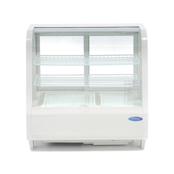 Výkladová chladnička - 100L - 68cm - Biela - Image 3