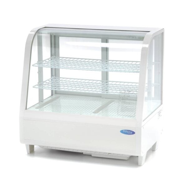 Výkladová chladnička - 100L - 68cm - Biela
