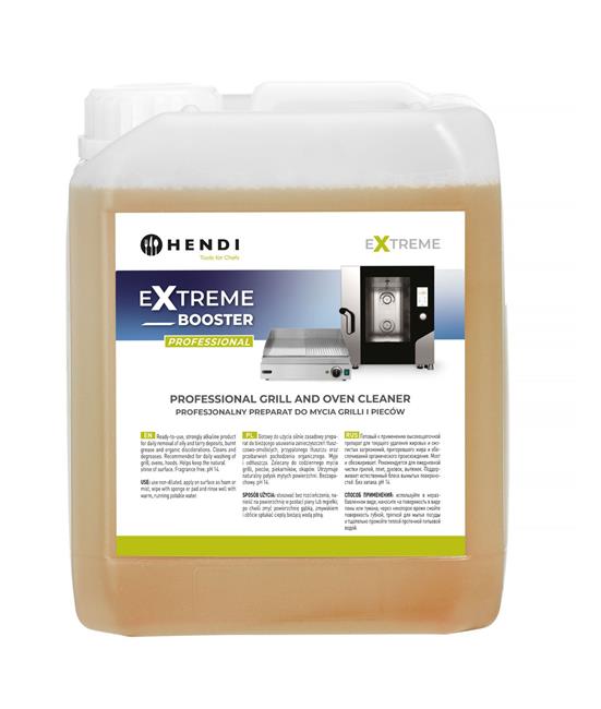 Extreme Booster Profesionálny prípravok na čistenie grilov a rúr, HENDI, 1 l - Image 2