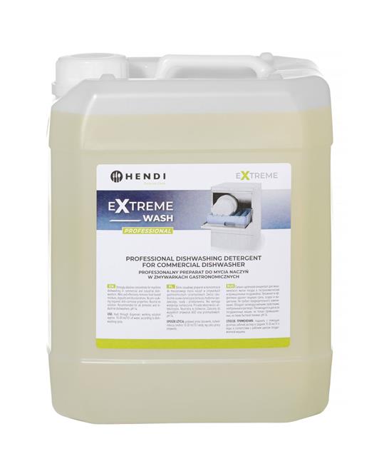 Extreme Wash Profesionálny umývací prostriedok na umývanie nádob v gastronomických umývačkách riadu, HENDI, 10 l - Image 2