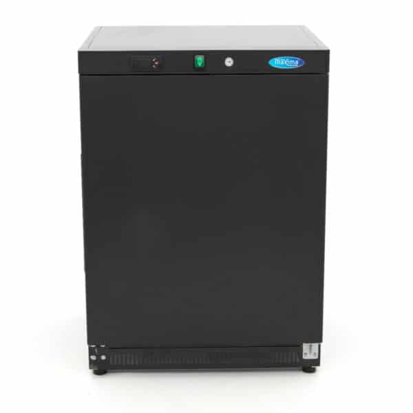Chladiaca skriňa – 200 l – 3 nastaviteľné police – čierna | Maxima 09405002 - Image 2