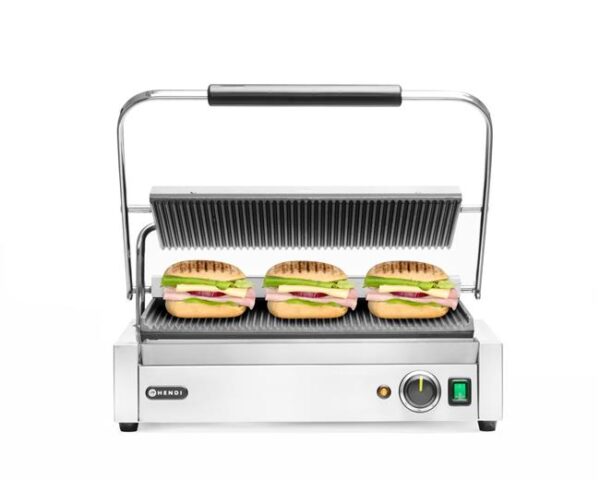 Kontaktný gril Panini XL, HENDI, 230V/2700W, 548x464x(H)231mm - Image 3