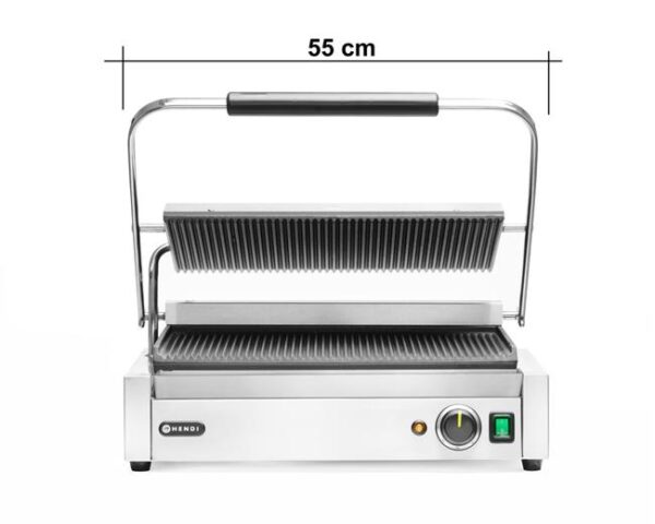 Kontaktný gril Panini XL, HENDI, 230V/2700W, 548x464x(H)231mm - Image 5