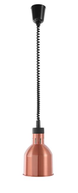 Lampa na ohrev jedál – závesná, valcová, HENDI, Strieborná, 230V/250W, ø175x(H)250mm - Image 8