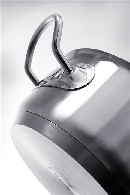Nízky hrniec – s pokrievkou, HENDI, Kitchen Line, 4,9L, ø240x(H)110mm - Image 3