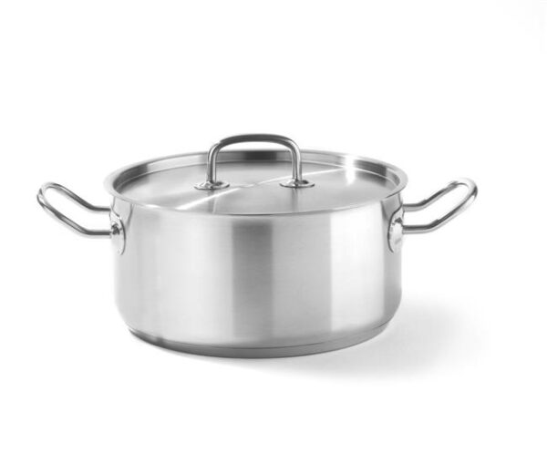 Nízky hrniec – s pokrievkou, HENDI, Kitchen Line, 4,9L, ø240x(H)110mm - Image 5