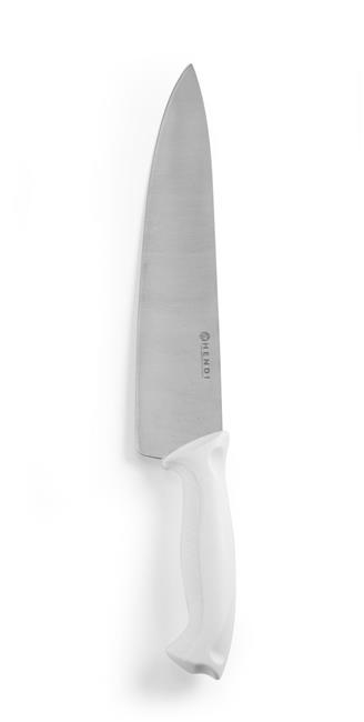 Nôž HACCP bielej farby – na pečivo, mliečne výrobky a lahôdky, HENDI, Biela, (L)385mm - Image 2