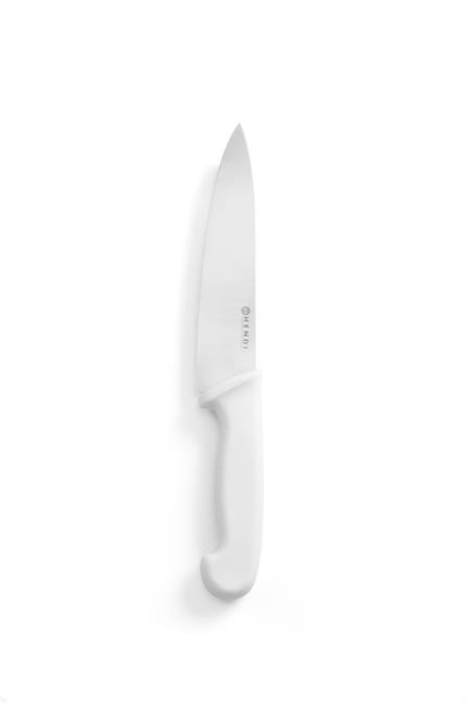 Nože HACCP bielej farby – na pečivo, mliečne výrobky a lahôdky, HENDI, Biela, (L)385mm