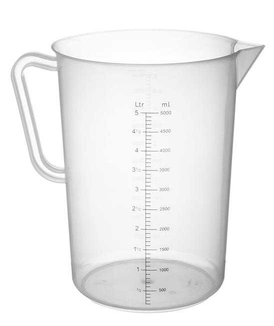 Polypropylénová odmerka, HENDI, 5L, ø190x(H)270mm - Image 5