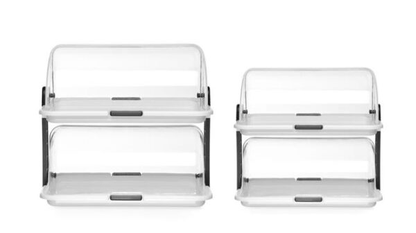 Dvojitá vitrína Roll top, HENDI, 380x260x(H)355mm - Image 3