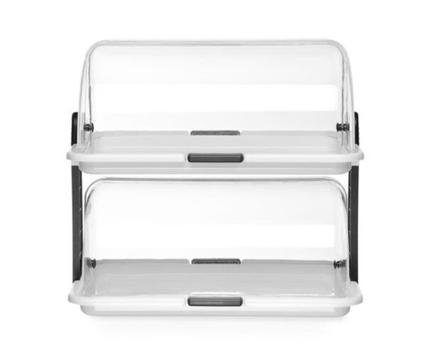 Dvojitá vitrína Roll top, HENDI, 380x260x(H)355mm - Image 4