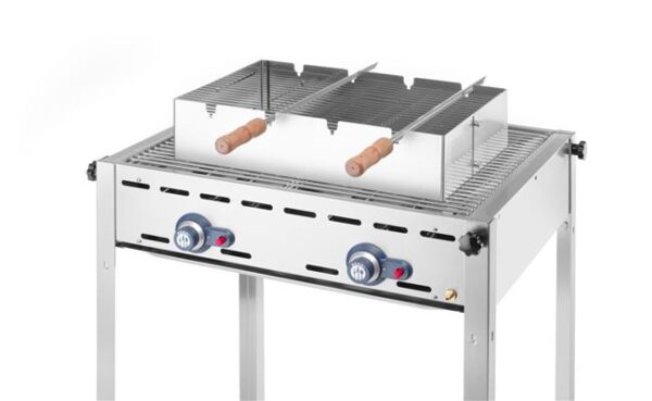Široká špízová ihla Churrasco s drevenou rukoväťou, Tramontina, Hnedá, (L)750mm - Image 3