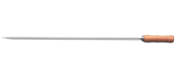 Široká špízová ihla Churrasco s drevenou rukoväťou, Tramontina, Hnedá, (L)750mm - Image 6