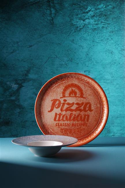 Tanier Recipe Collection Brick Red na pizzu, HENDI, Červená, ø310mm - Image 2