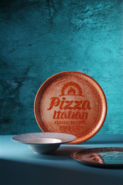 Tanier Recipe Collection Brick Red na pizzu, HENDI, Červená, ø330mm - Image 3