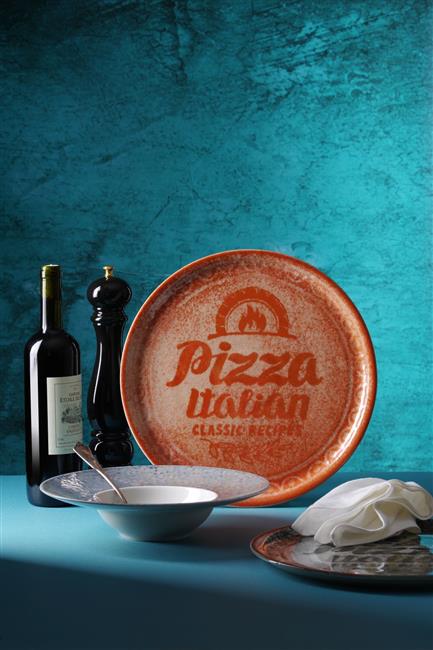 Tanier Recipe Collection Brick Red na pizzu, HENDI, Červená, ø330mm - Image 4