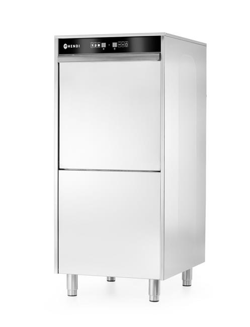 Umývačka riadu na tácky a hrnce 50x60 – elektronicky ovládaná, s dávkovačom čistiaceho prostriedku a odtokovým čerpadlom, HENDI, 400V/7100W, 595x777x(H)1335mm - Image 2