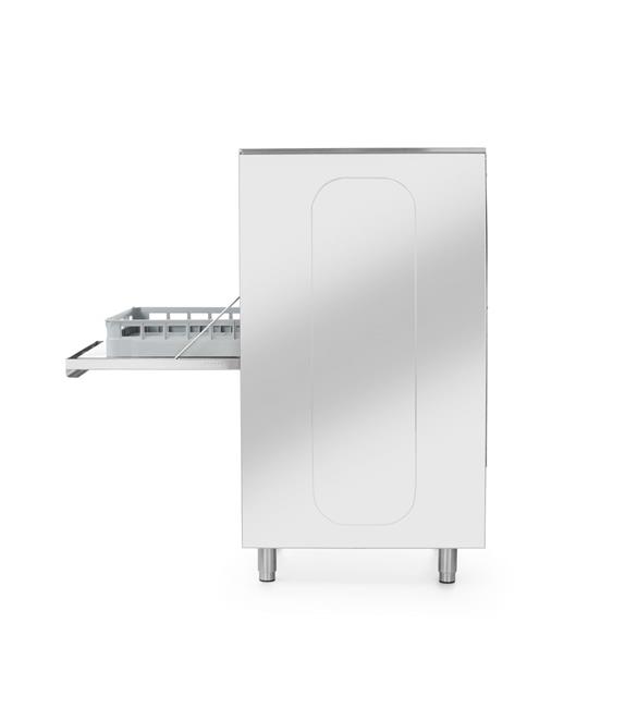 Umývačka riadu na tácky a hrnce 50x60 – elektronicky ovládaná, s dávkovačom čistiaceho prostriedku a odtokovým čerpadlom, HENDI, 400V/7100W, 595x777x(H)1335mm - Image 4