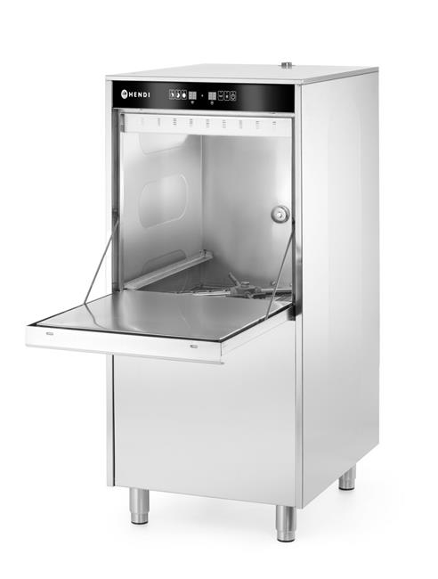 Umývačka riadu na tácky a hrnce 50x60 – elektronicky ovládaná, s dávkovačom čistiaceho prostriedku a odtokovým čerpadlom, HENDI, 400V/7100W, 595x777x(H)1335mm - Image 8